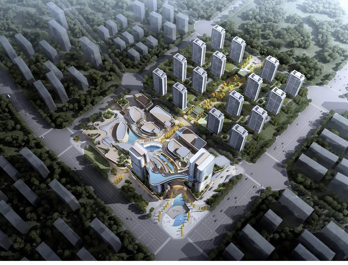 图片[4]-草图大师小区楼盘居住区住宅楼房屋鸟瞰别墅sketchup素材su模型库-大怪兽分享