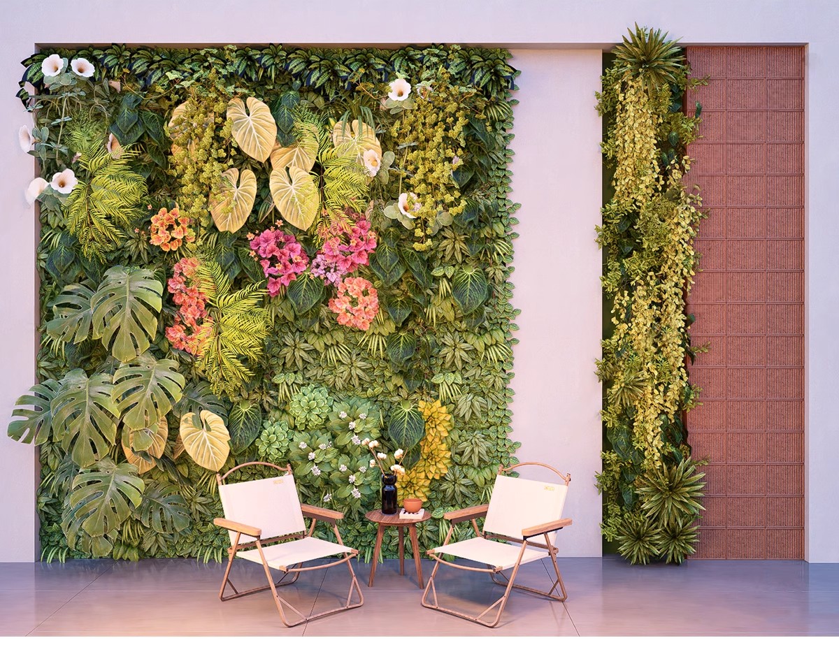 图片[10]-室内植物绿植墙花架垂直绿化绿墙办公室酒店咖啡厅su模型sketchup-大怪兽分享