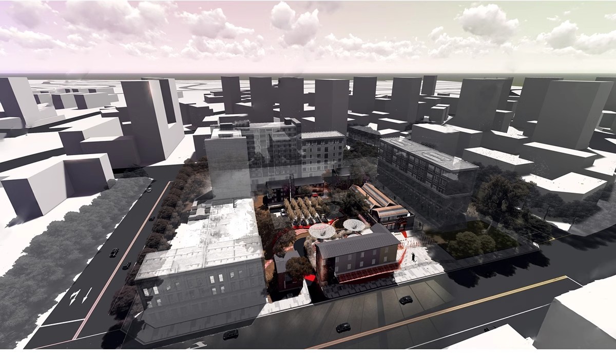 图片[4]-文创园室外商业街步行街购物广场音乐街古街SU模型建筑规划设计-大怪兽分享