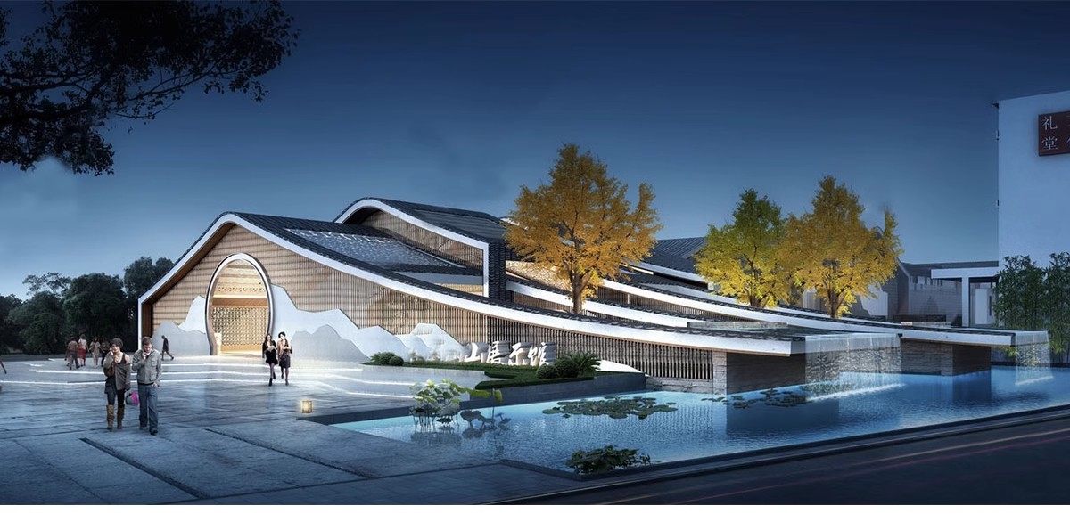 图片[4]-新中式传统文化展览馆展厅博物馆历史陈列馆建筑草图大师SU模型库-大怪兽分享