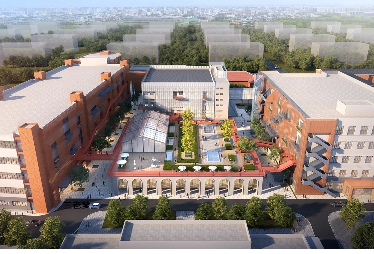 图片[4]-仓库工厂旧厂房改造LOFT公园办公楼创意园区cad工业风遗址su模型-大怪兽分享