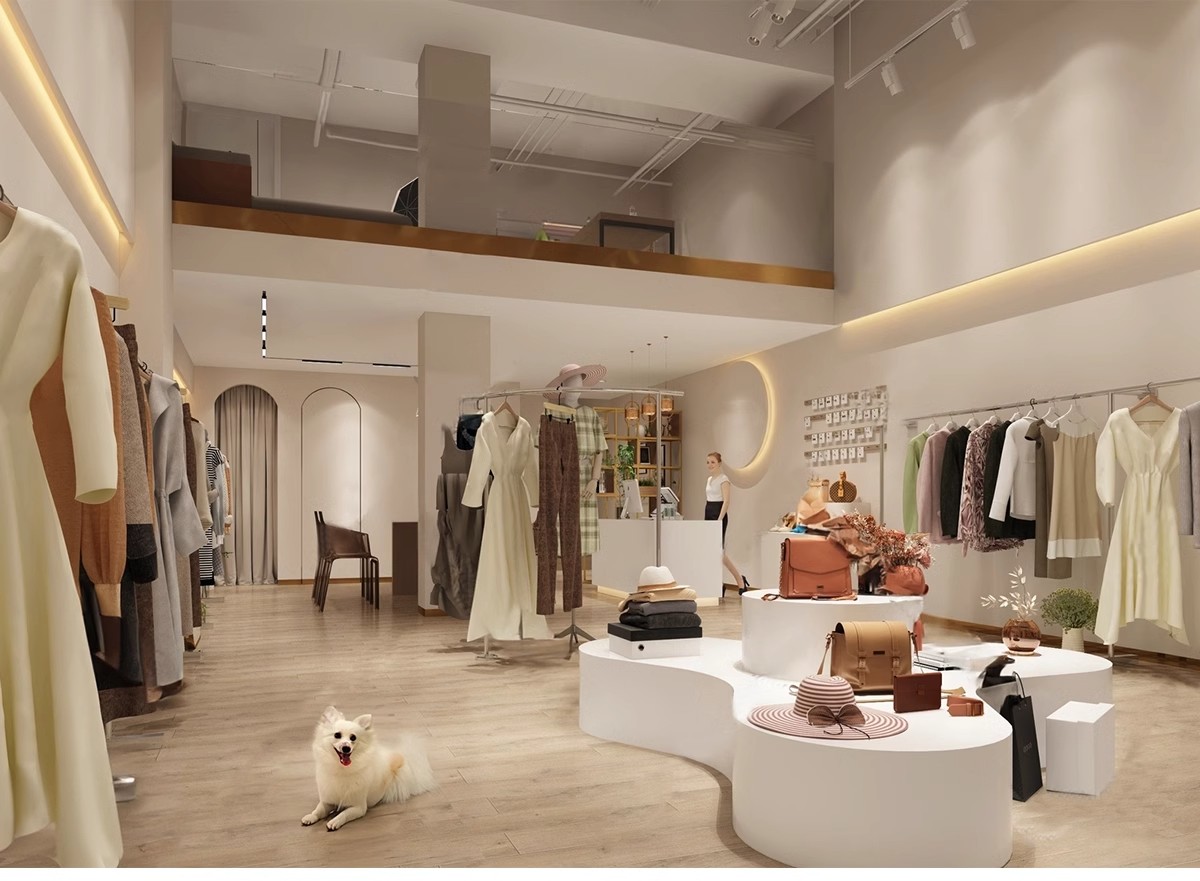 图片[4]-室内服装店专卖店su模型 草图大师sketchup服装展厅单体组件设计-大怪兽分享