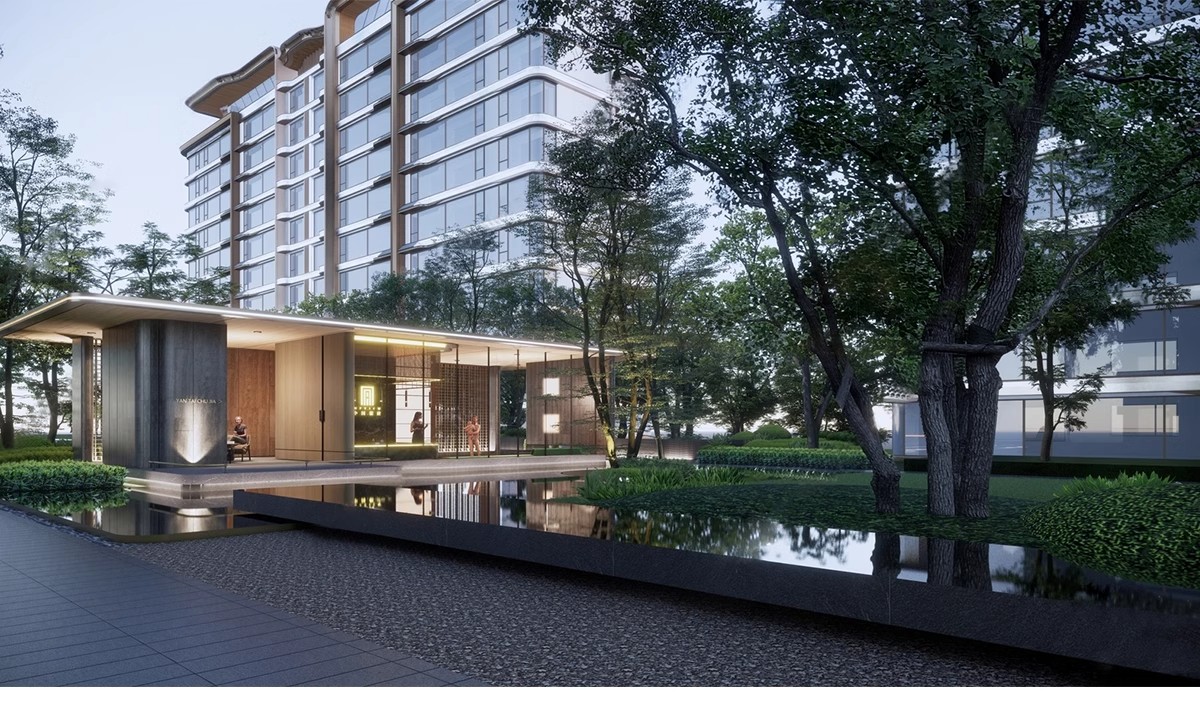 图片[5]-住宅小区居住区景观园林SU模型别墅区现代庭院宅间小品草图大师-大怪兽分享