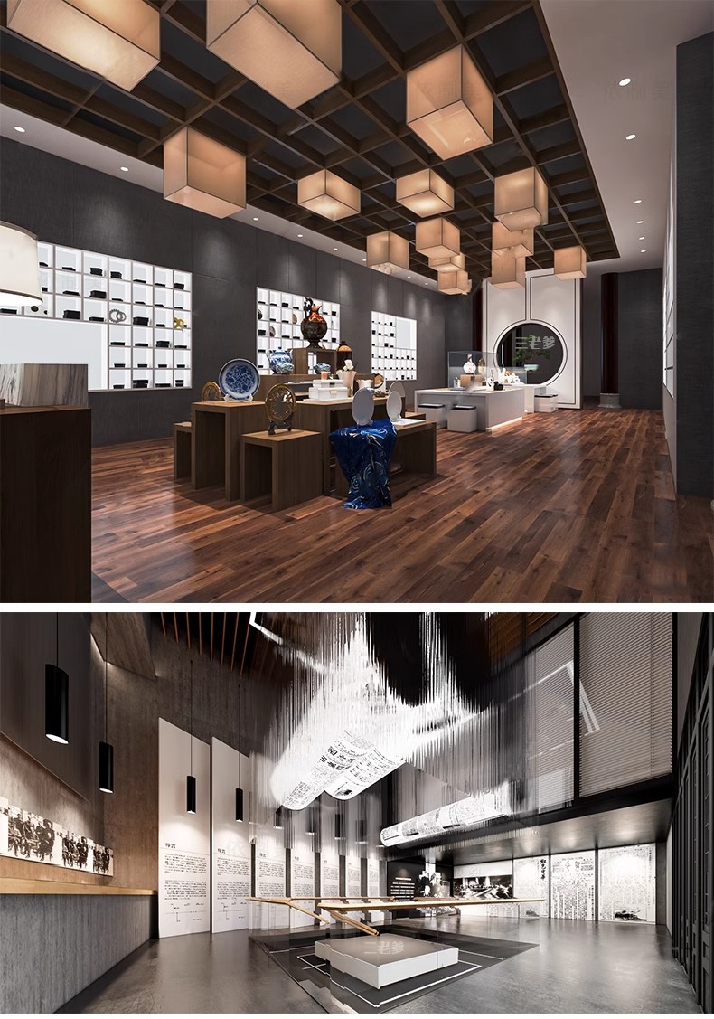 图片[5]-历史文化展览馆展厅草图大师艺术陈列馆科技馆博物馆su模型素材库-大怪兽分享