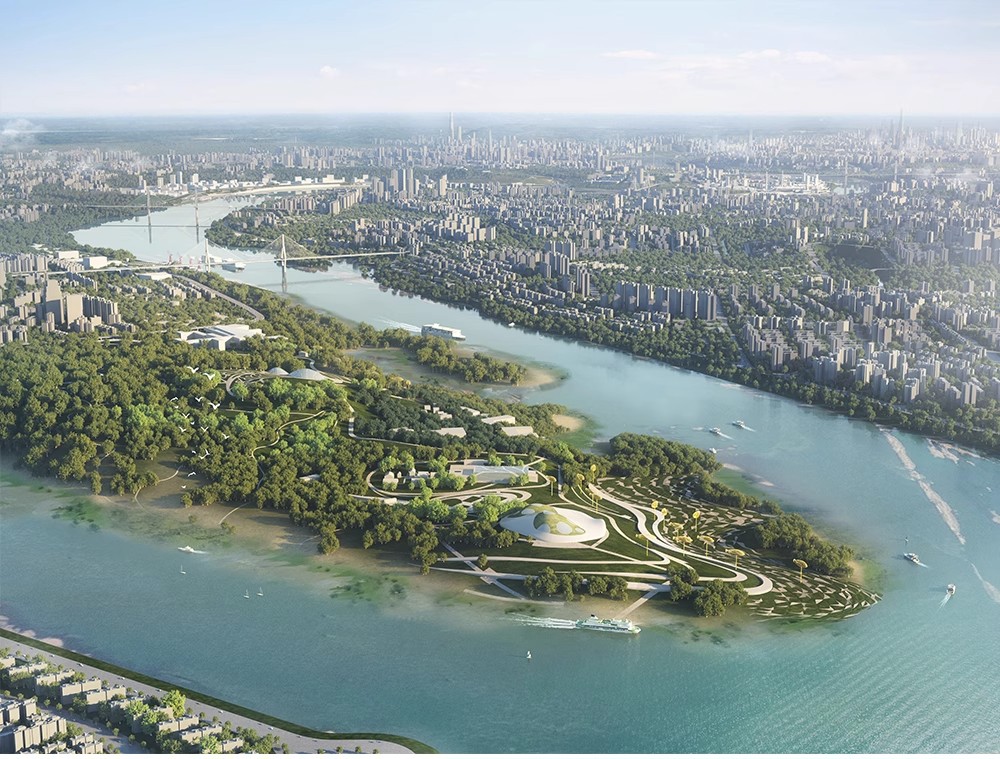 图片[5]-园林景观 PS湿地公园效果图psd分层后期素材透视图滨水滨河拼贴风-大怪兽分享