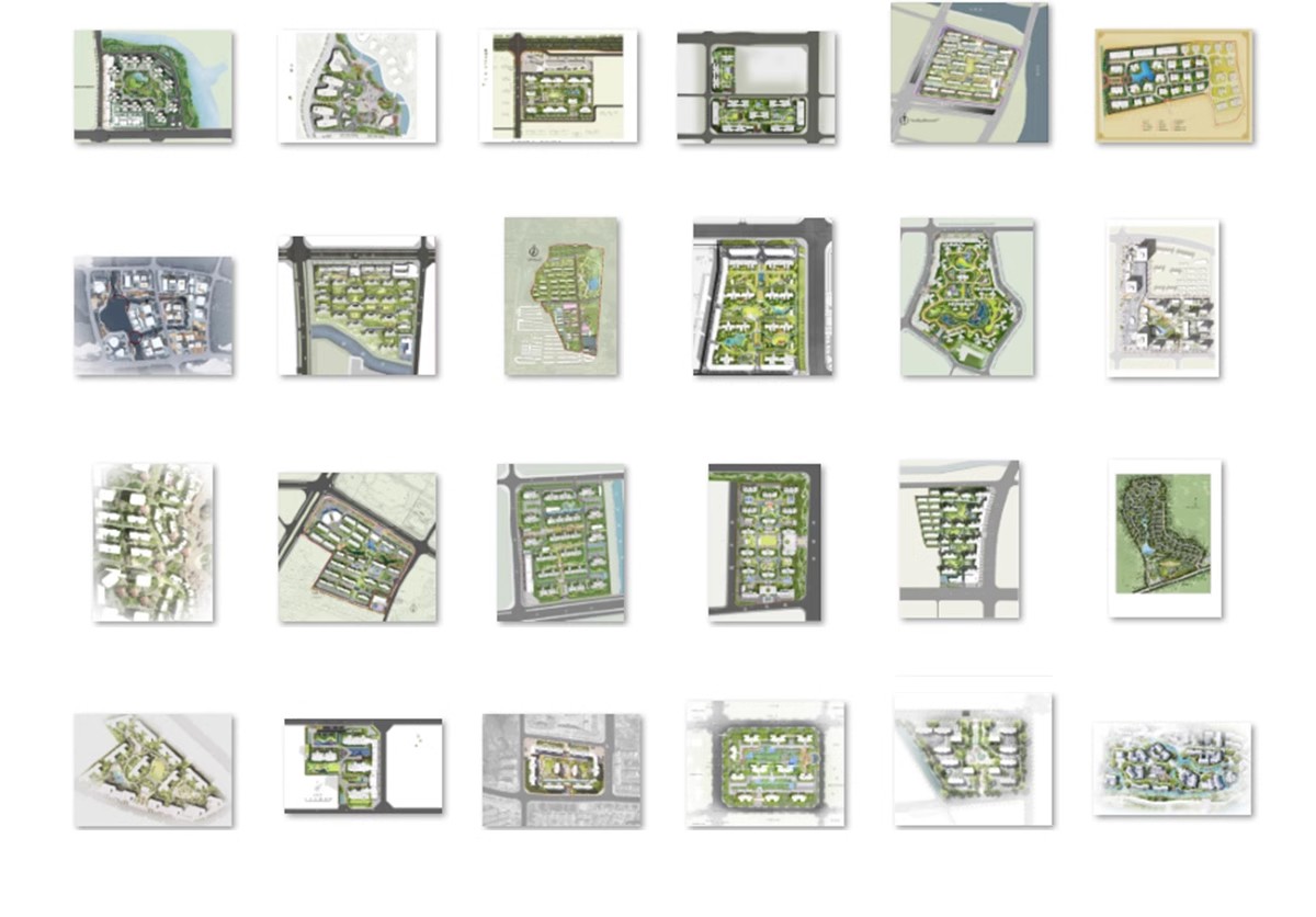 图片[11]-居住小区规划PSD总平面图设计素材 住宅园林景观PS彩色平面效果图-大怪兽分享