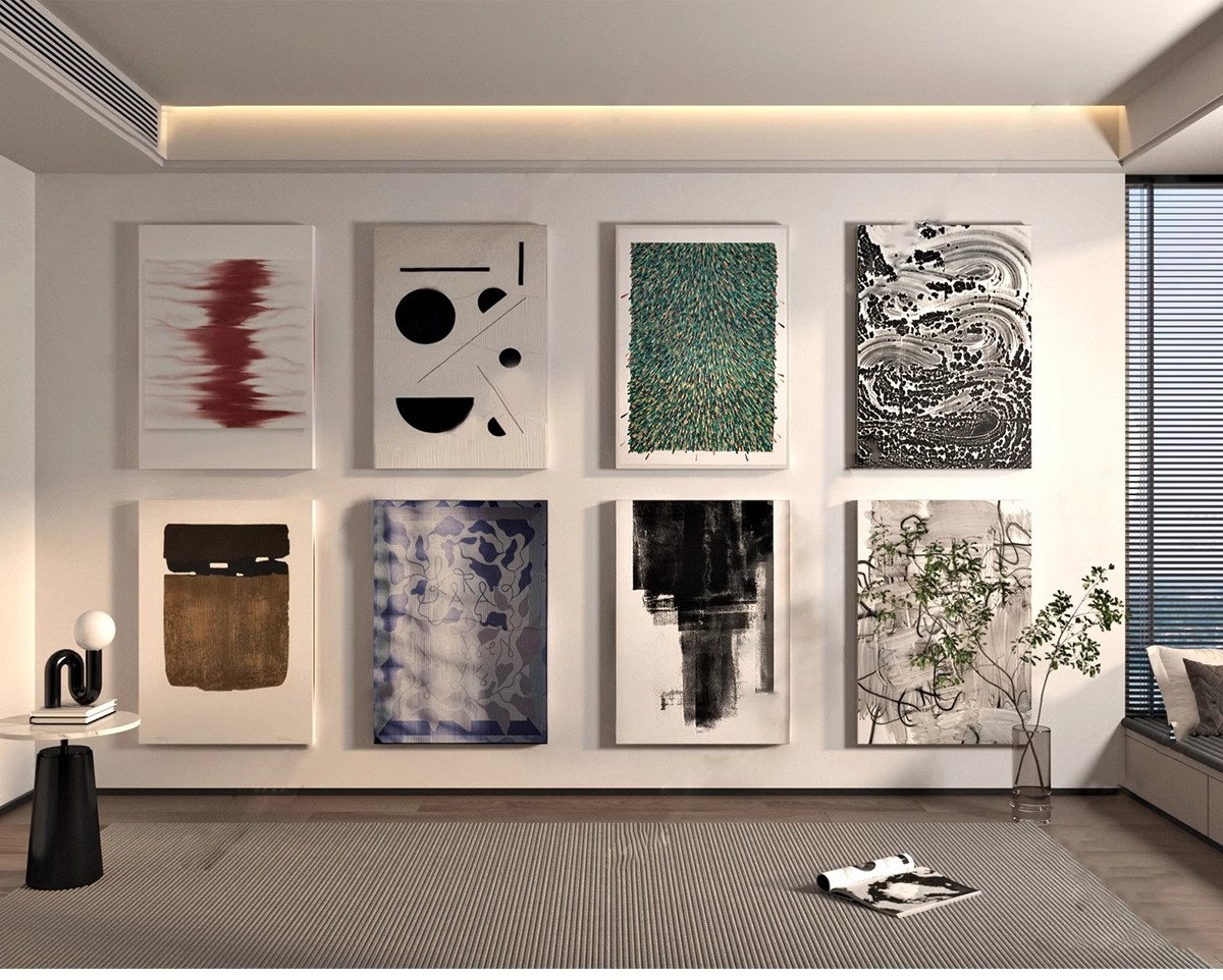 图片[5]-抽象现代装饰画3dmax单体风景侘寂中式挂画板摆件3d模型设计素材-大怪兽分享