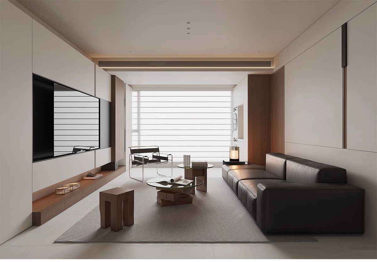 图片[5]-室内家装su模型家具别墅新中式现代客厅餐厅卧室sketchup草图大师-大怪兽分享