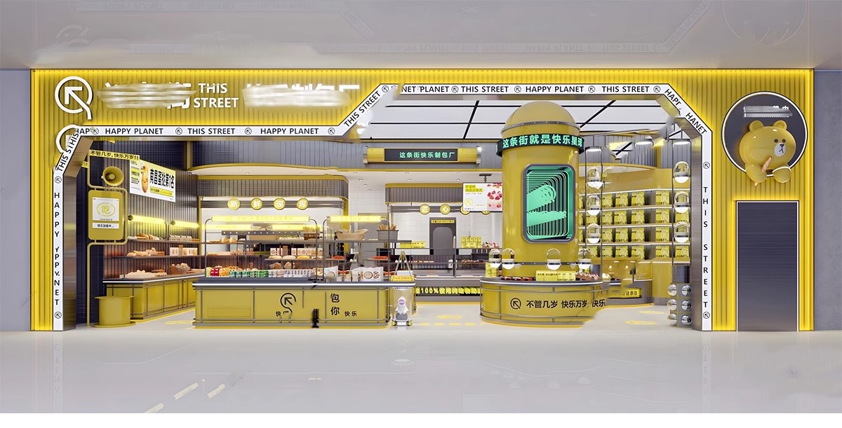 图片[5]-蛋糕店现代北欧小清新甜品店面包屋西饼屋烘焙坊草图大师SU模型-大怪兽分享