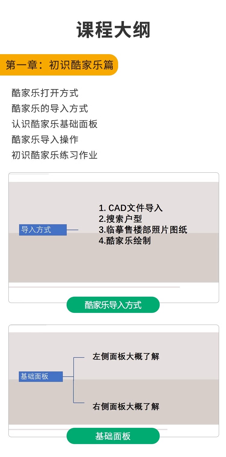 图片[5]-酷家乐教程进阶渲染班自学入门课程室内装修设计全屋定制视频素材-大怪兽分享