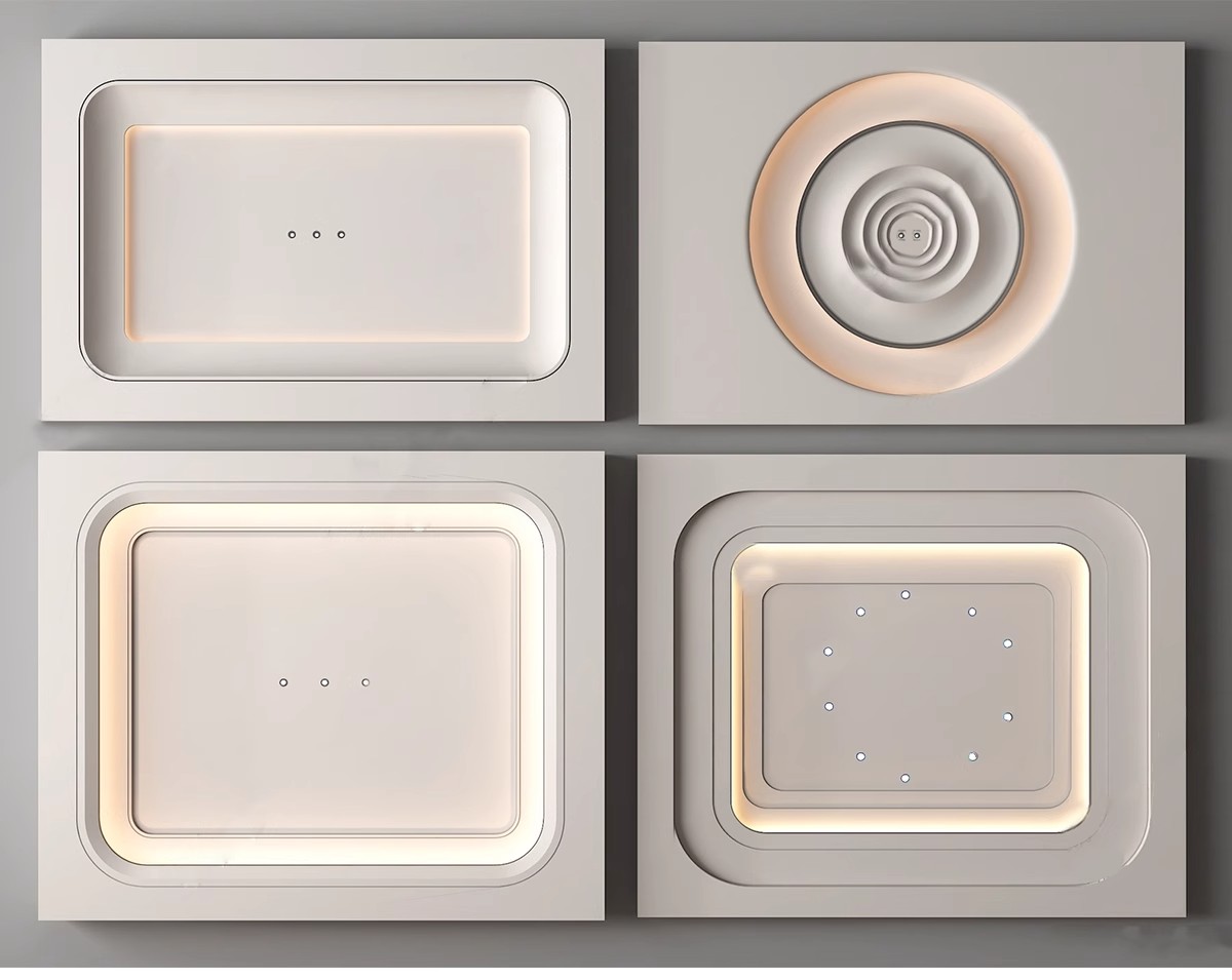 图片[5]-吊顶3D模型 天花顶棚装饰铝扣板风格集成石膏浴霸排气扇3DMAX素材-大怪兽分享