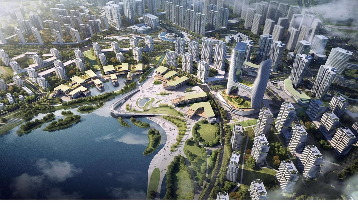 图片[5]-现代滨水滨河湿地河道公园规划广场园林景观SU模型素材CAD施工图-大怪兽分享