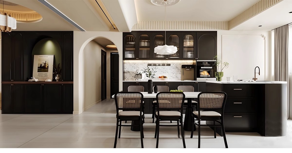 图片[6]-现代中古风家装家具客厅餐厅su模型复古风室内装饰工业风草图大师-大怪兽分享