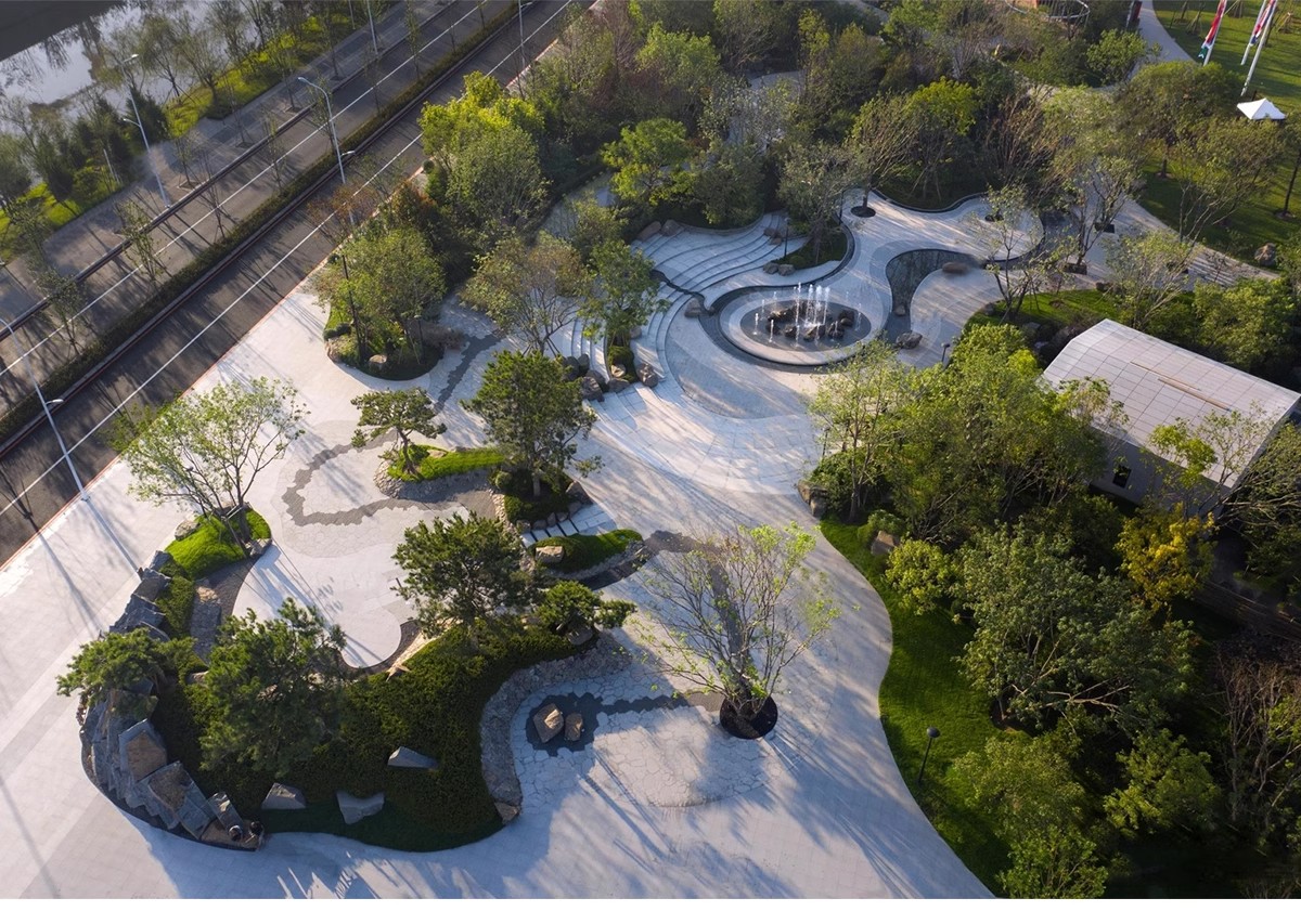 图片[5]-现代公园广场小游园园林节点景观树池座椅坐凳小品草图大师SU模型-大怪兽分享