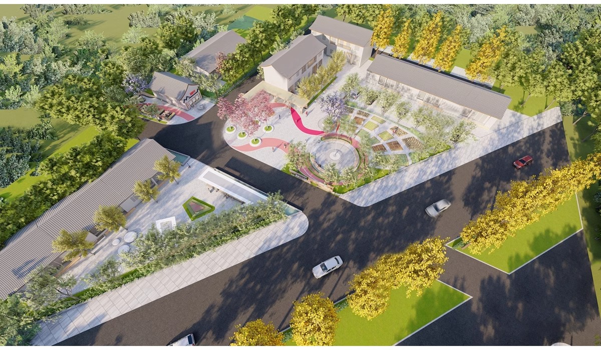 图片[5]-新中式美丽乡村农业生态旅游文化广场民宿公园建筑景观SU模型CAD-大怪兽分享