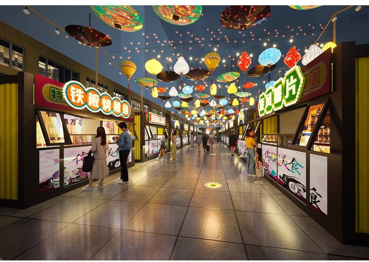 图片[6]-网红集市快餐车景区摊位SU模型夜市移动集装箱售卖亭餐厅草图大师-大怪兽分享