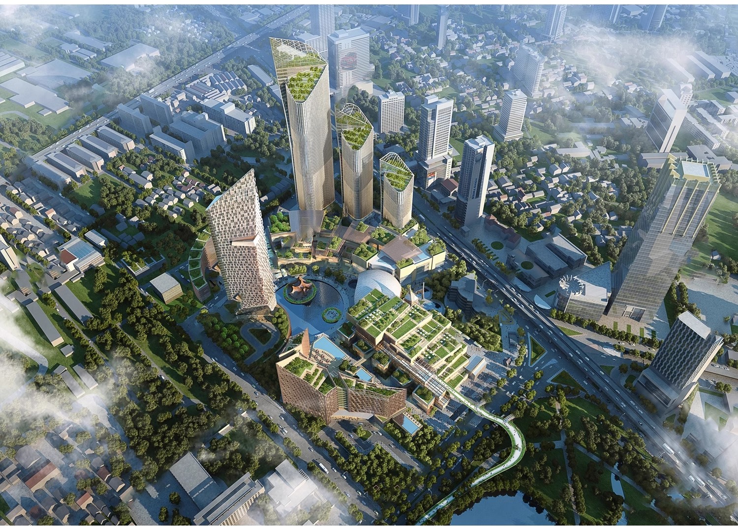 图片[6]-城市设计规划SU模型白膜白模景观建筑鸟瞰草图大师sketchup素材库-大怪兽分享