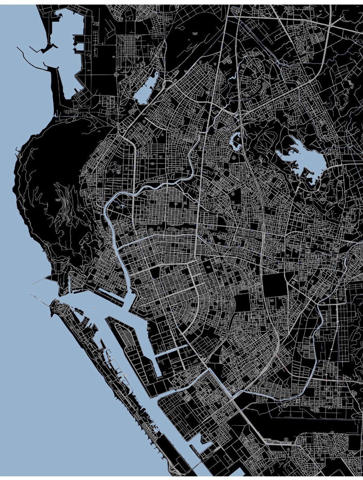 图片[6]-城市肌理路网肌理图区位规划景观建筑设计分析图前期规划底图素材-大怪兽分享