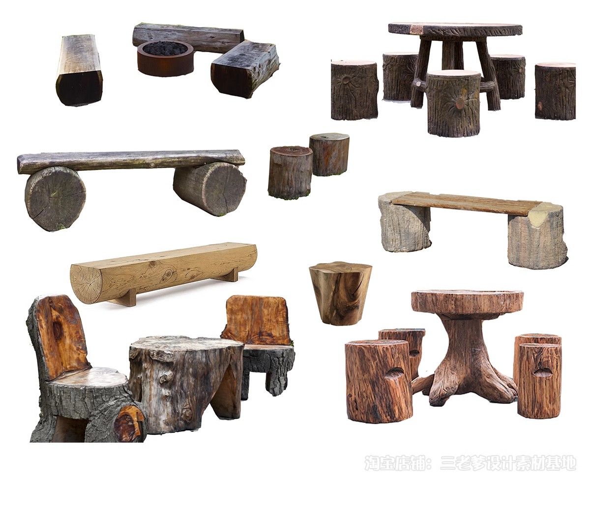 图片[6]-景观座椅树池坐凳ps素材 户外休闲公共公园小区PSD免扣效果图后期-大怪兽分享