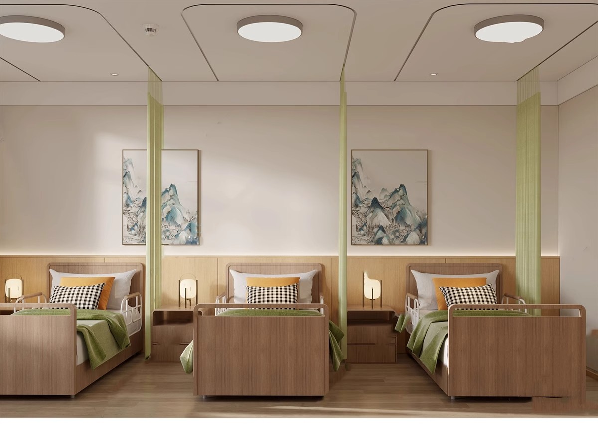 图片[6]-草图大师现代养老院福利院疗养中心大厅活动室卧室SU模型室内设计-大怪兽分享