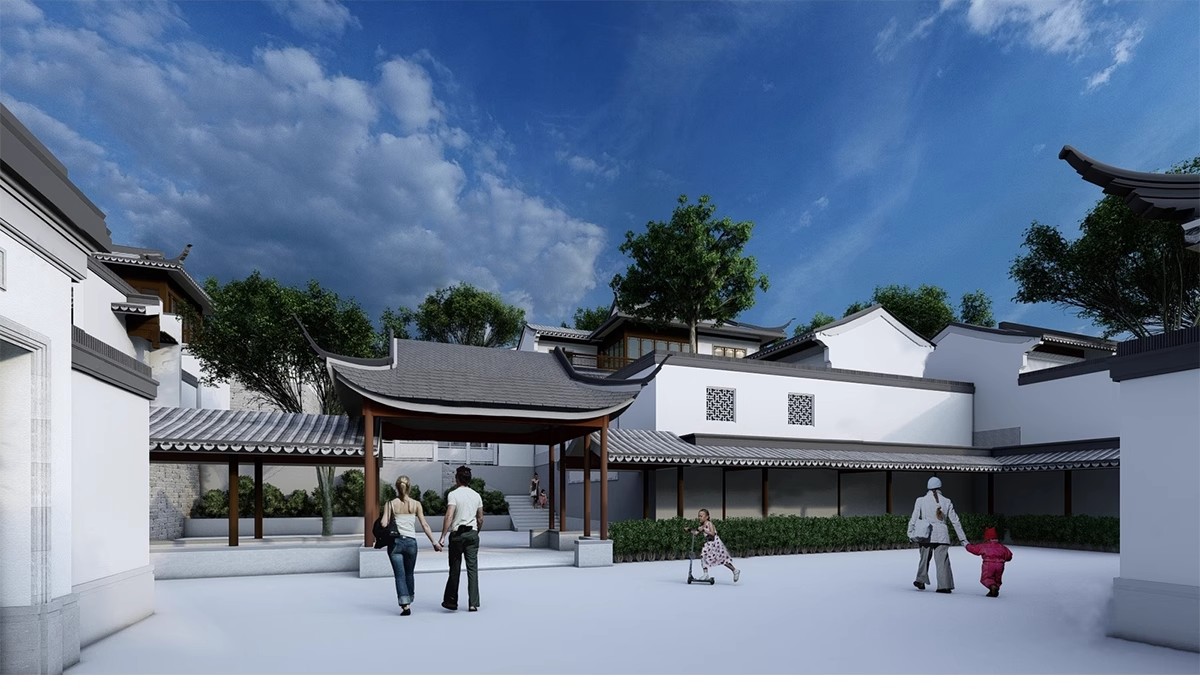 图片[6]-乡村住宅房屋建筑民居民房乡镇沿街楼房农村老房子改造su模型素材-大怪兽分享