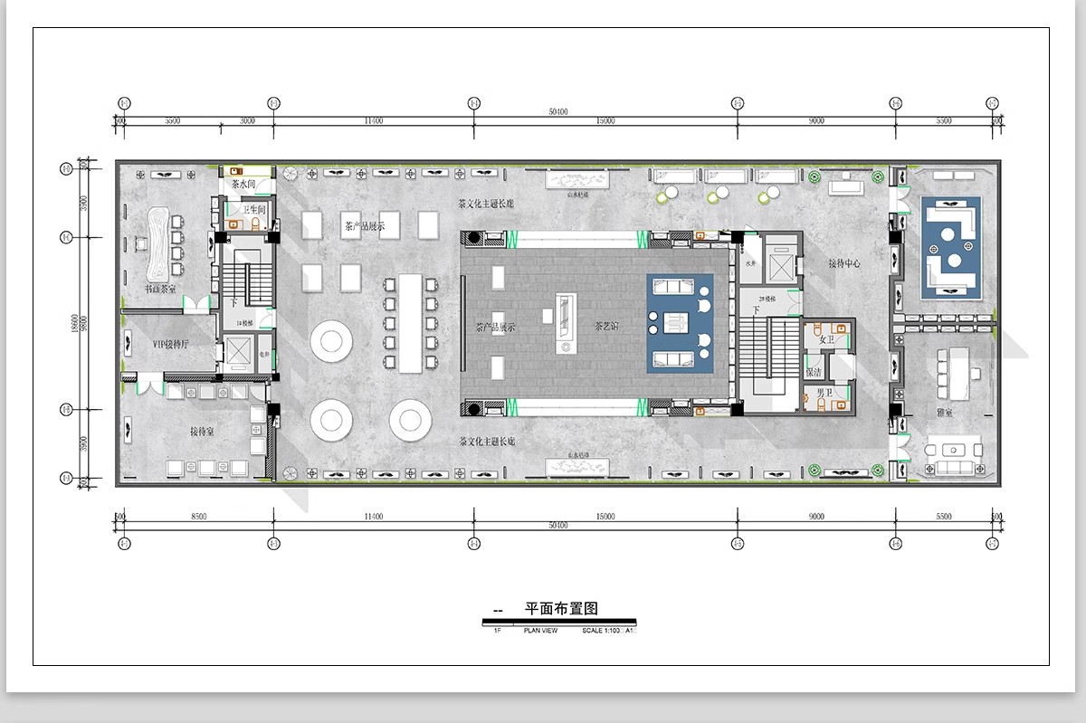 图片[6]-会所CAD施工图 装修设计禅意茶楼餐饮餐厅私人包厢工装素材效果图-大怪兽分享