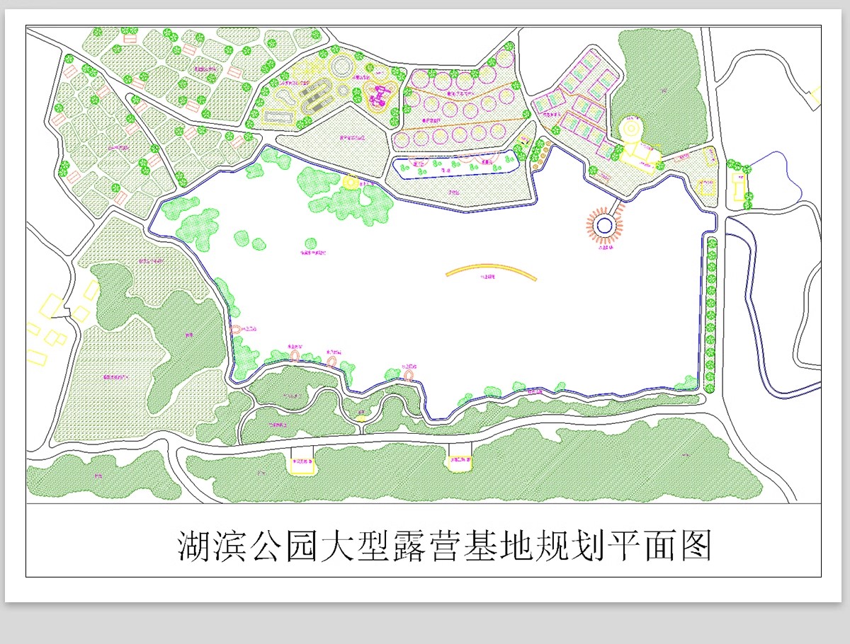 图片[6]-露营地帐篷野营基地cad施工图 户外房车营地公园景观总平面图方案-大怪兽分享