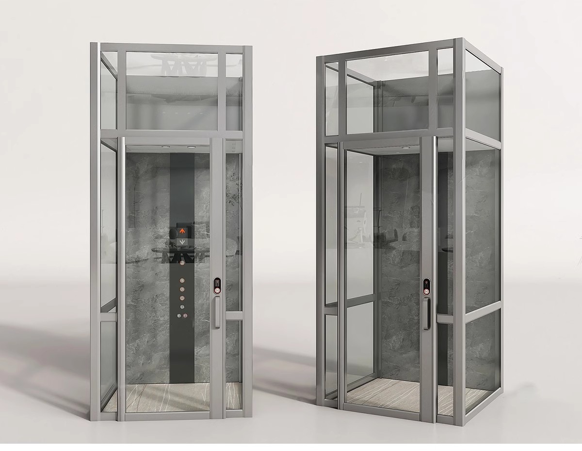 图片[6]-现代电梯门SU模型垂直升降客梯商场观光电梯玻璃货梯轿厢草图大师-大怪兽分享