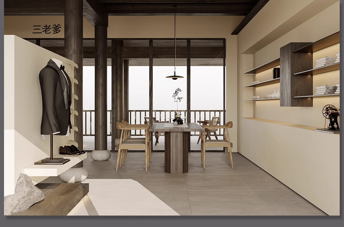 图片[6]-专卖服装店CAD施工图纸3D模型SU效果图库平面图女装男装设计素材-大怪兽分享