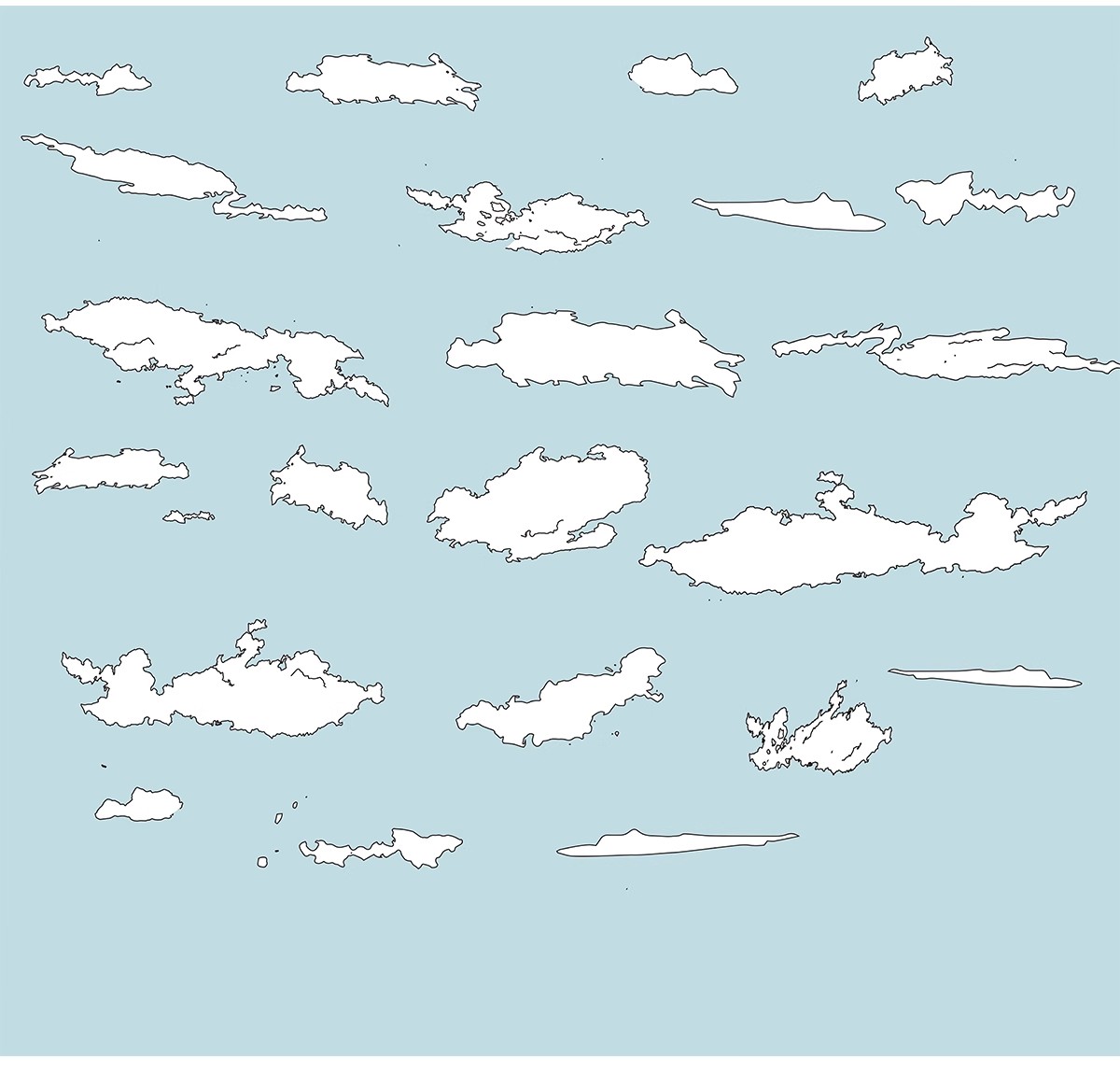 图片[6]-插画风拼贴矢量线稿风手绘白云朵天空背景云彩PSD分层素材PNG免扣-大怪兽分享