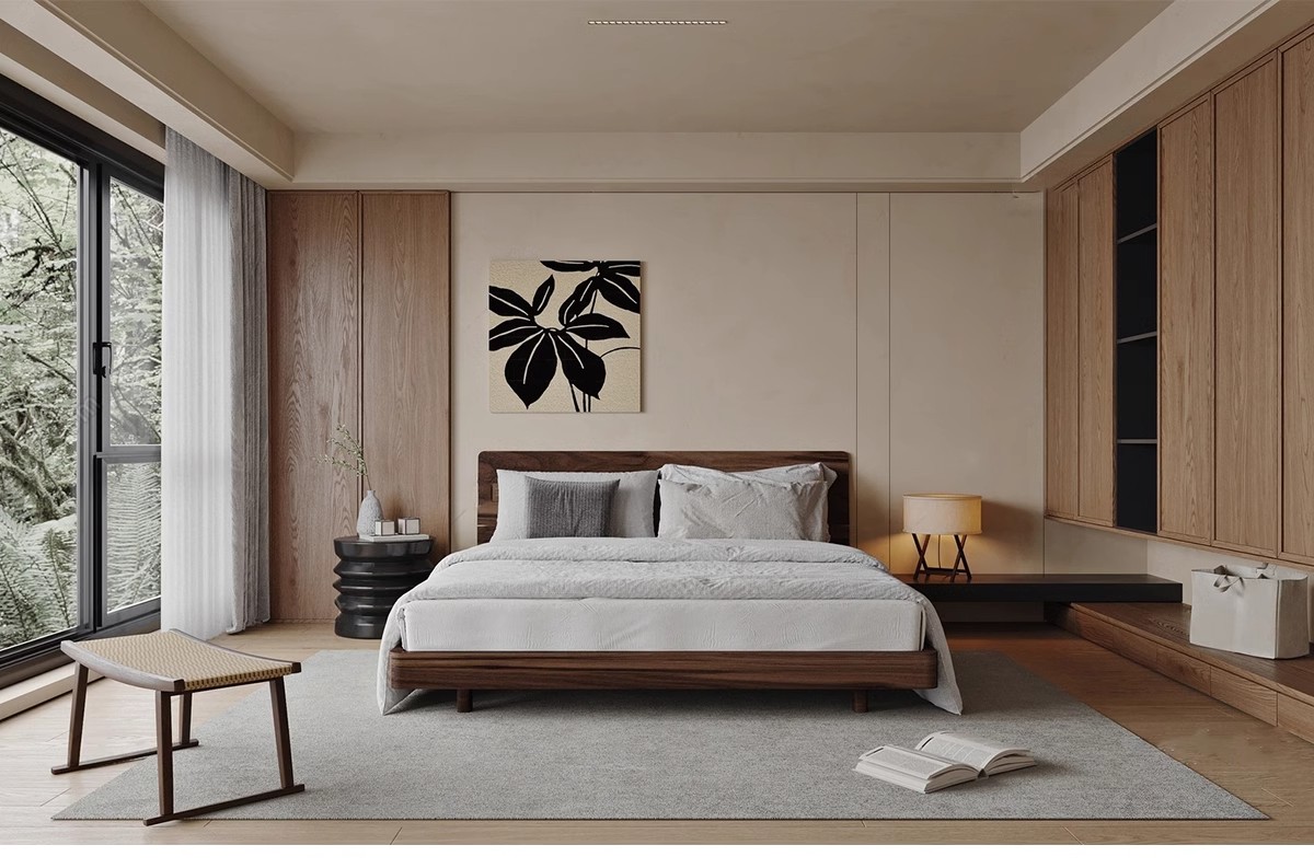 图片[7]-现代中古风家装家具客厅餐厅su模型复古风室内装饰工业风草图大师-大怪兽分享