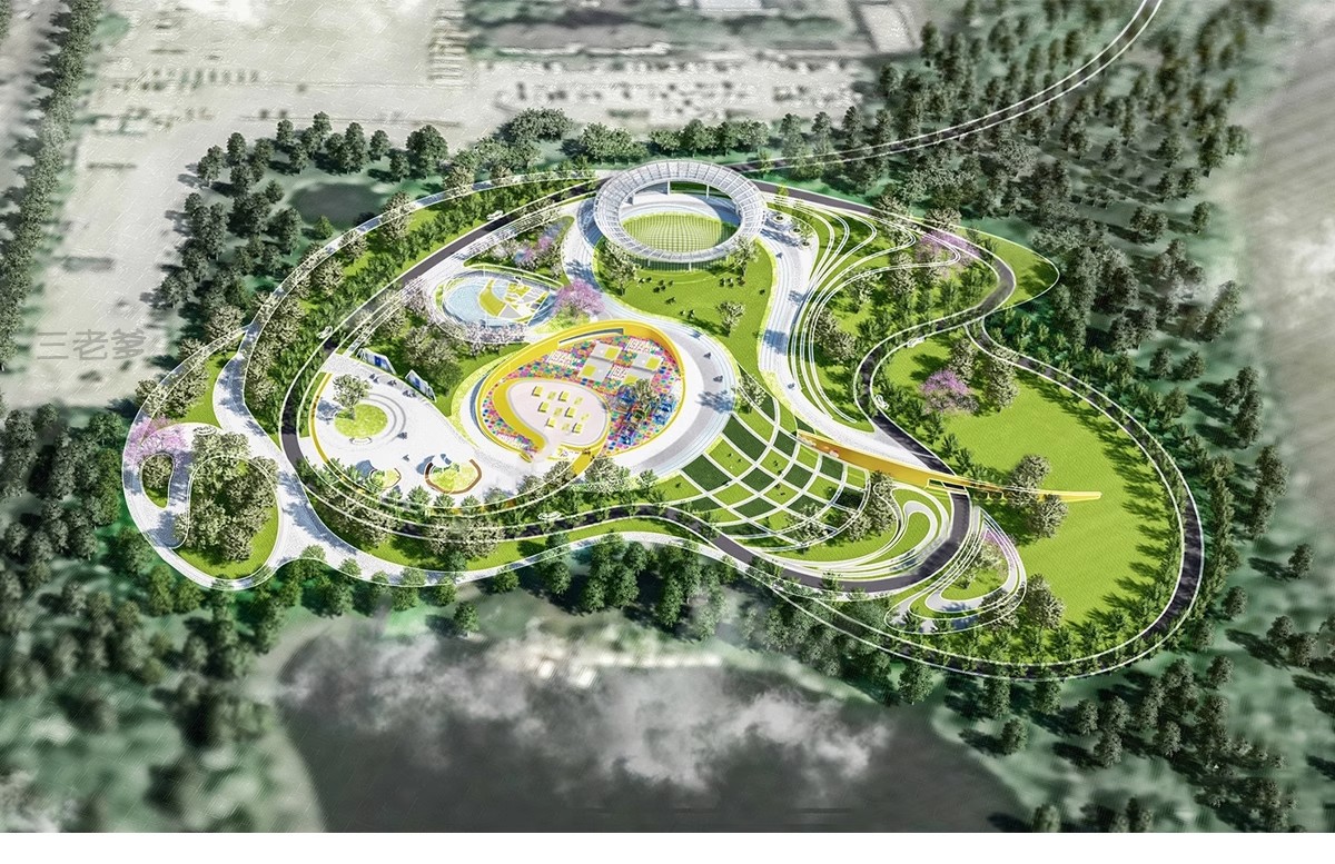 图片[6]-现代公园广场小游园园林节点景观树池座椅坐凳小品草图大师SU模型-大怪兽分享