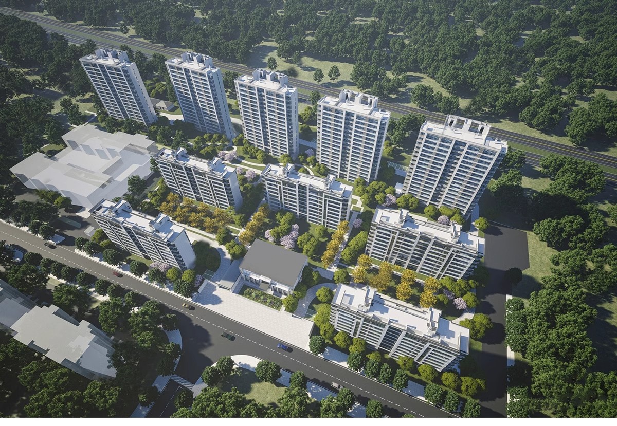 图片[7]-草图大师小区楼盘居住区住宅楼房屋鸟瞰别墅sketchup素材su模型库-大怪兽分享