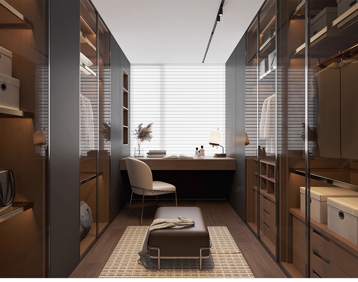 图片[6]-衣帽间草图大师SU模型sketchup室内设计卧室衣柜素材更衣室服装间-大怪兽分享