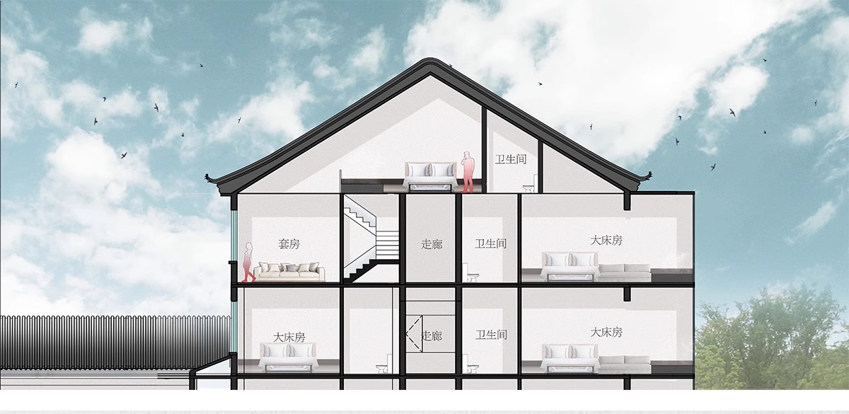 图片[7]-PSD灰色调立面图剖面竞赛风建筑规划景观园林环艺设计素材ps分层-大怪兽分享