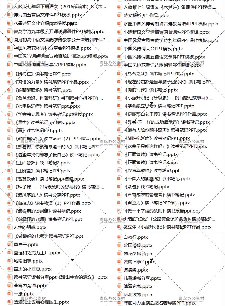 图片[6]-教师读书分享ppt成品名著好书籍推荐学生读后感分享阅读课件模板-大怪兽分享