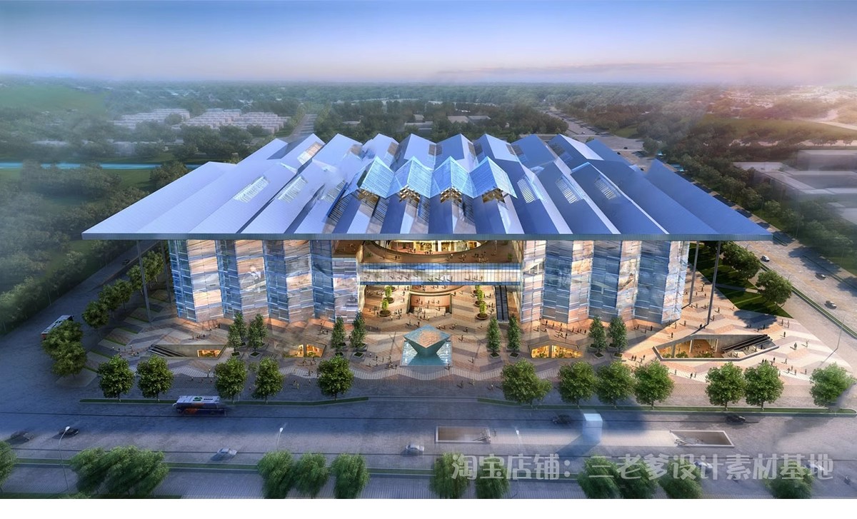 图片[7]-汽车客运站建筑设计流线组织场地文本SU模型CAD参考案例草图大师-大怪兽分享