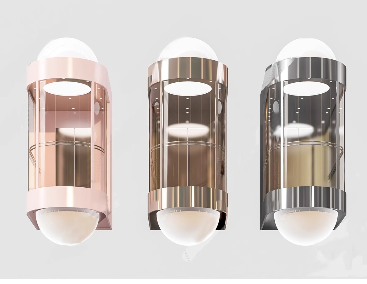 图片[7]-现代电梯门SU模型垂直升降客梯商场观光电梯玻璃货梯轿厢草图大师-大怪兽分享