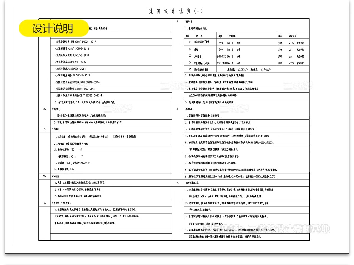 图片[6]-自建房别墅一层二层CAD施工图纸设计图 房屋效果建筑农村布局图-大怪兽分享