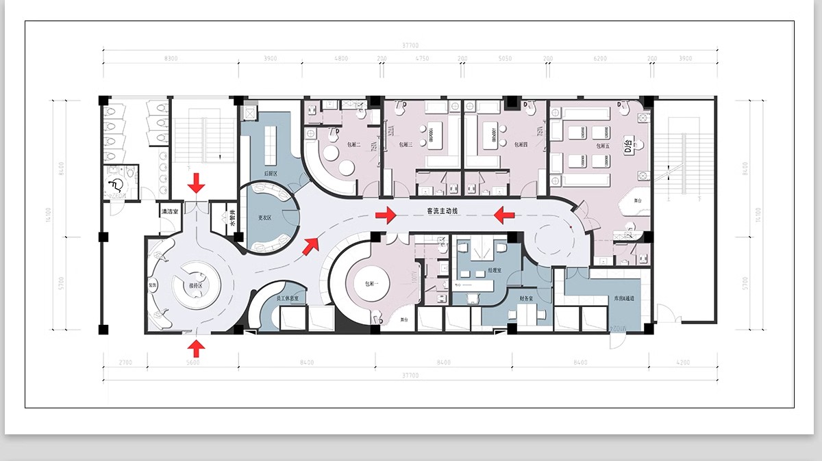 图片[7]-酒吧KTV装修设计cad施工图纸夜场夜总会3d效果图平面娱乐会所素材-大怪兽分享