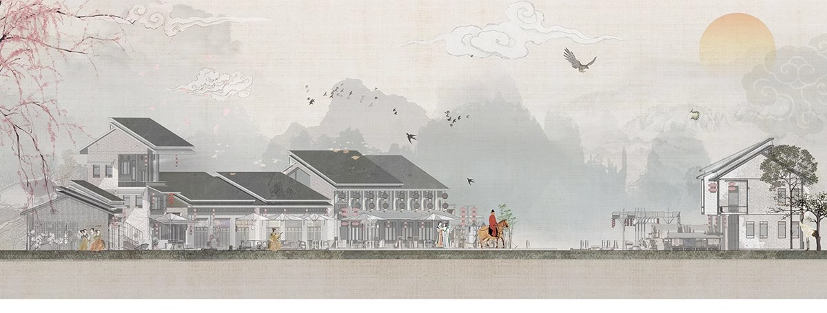 图片[7]-古风竞赛风拼贴建筑景观鸟瞰图psd效果图立面人物植物ps免扣素材-大怪兽分享