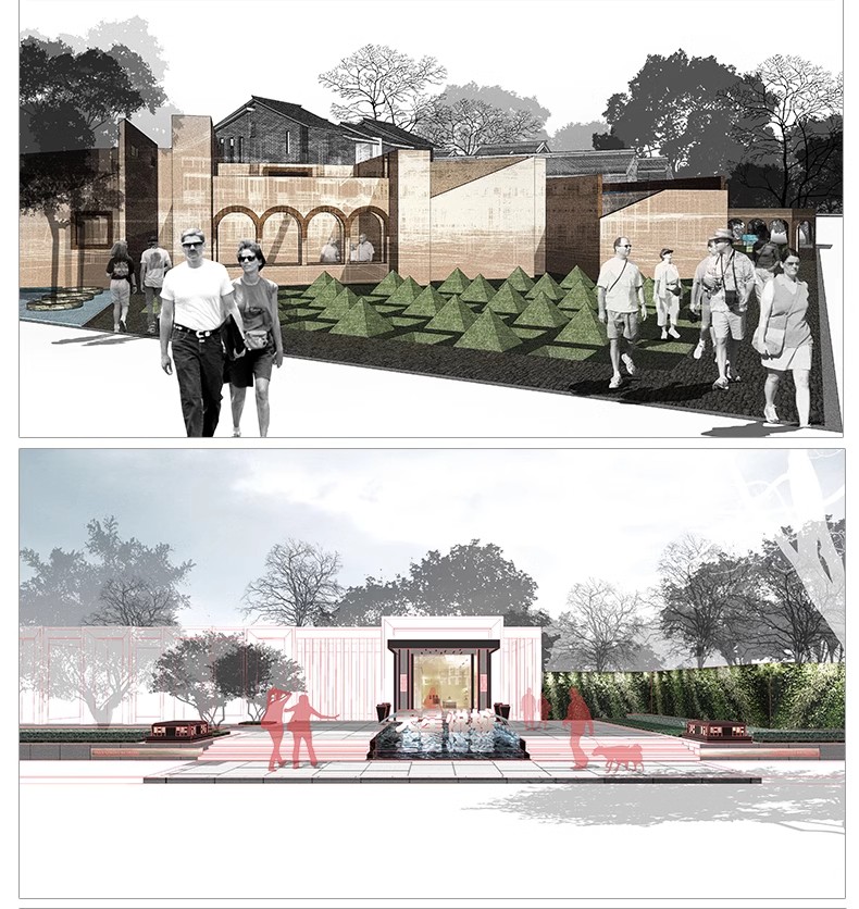 图片[7]-竞赛拼贴风高级灰景观园林建筑公园广场PS效果图素材PSD分层源件-大怪兽分享