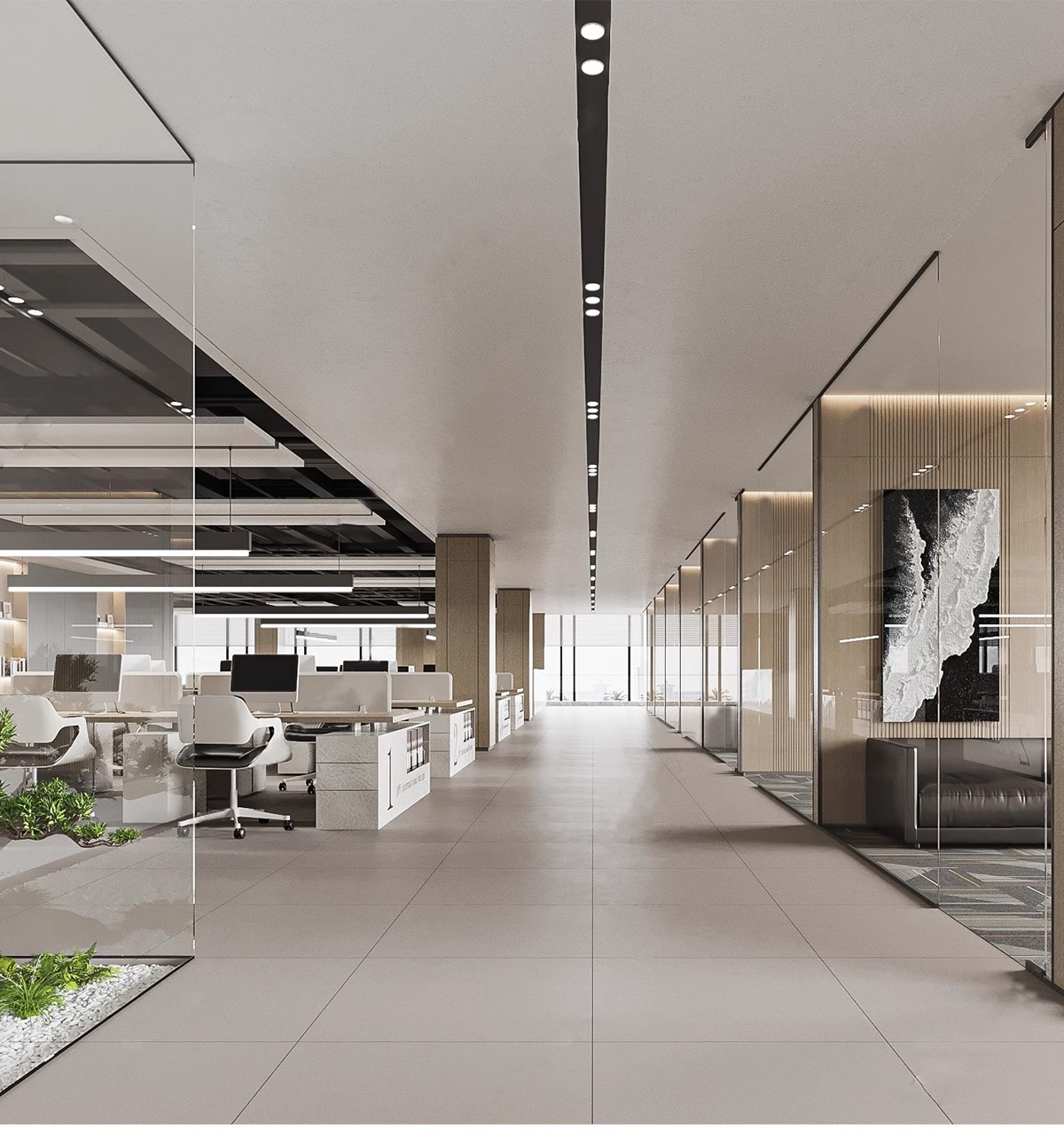 图片[8]-办公室SU模型CAD全套现代北欧会议室共享空间loft工作室草图大师-大怪兽分享