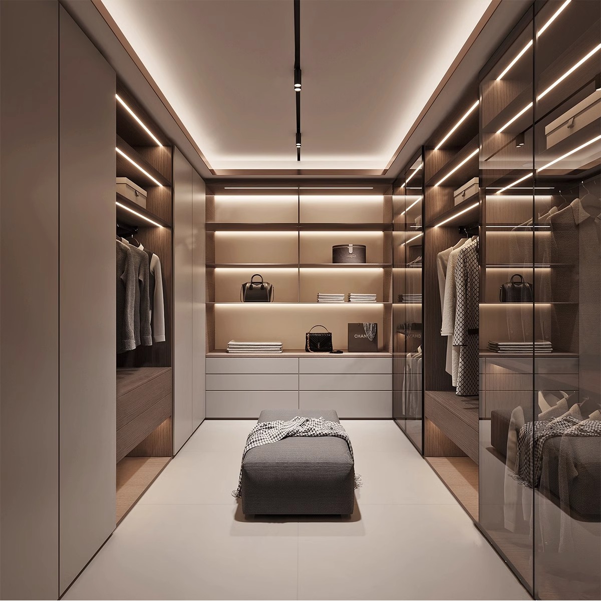 图片[7]-衣帽间草图大师SU模型sketchup室内设计卧室衣柜素材更衣室服装间-大怪兽分享