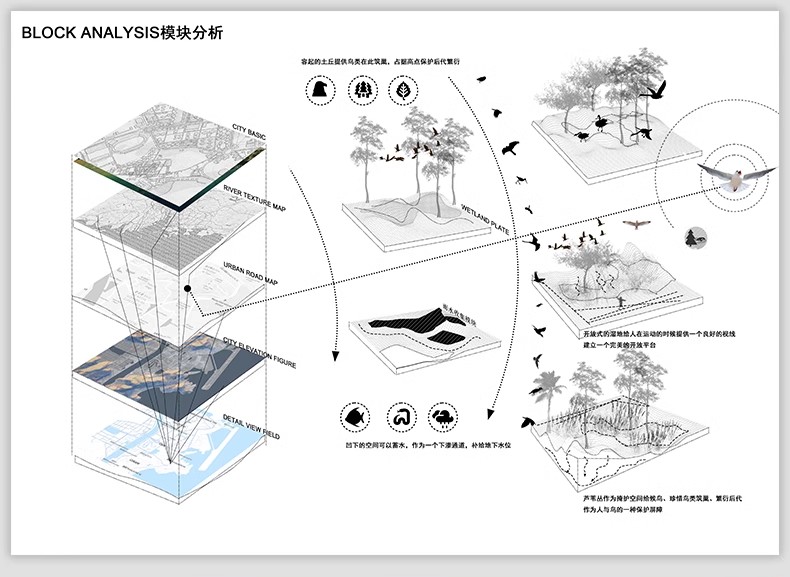 图片[8]-灰色调场地地块区位模板块 竞赛风现状景观前期分析图PSD分层素材-大怪兽分享