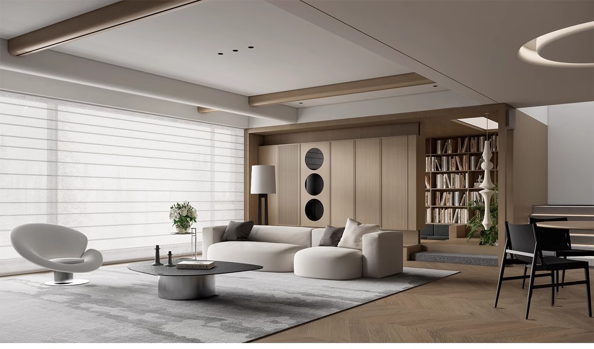 图片[8]-室内家装su模型家具别墅新中式现代客厅餐厅卧室sketchup草图大师-大怪兽分享