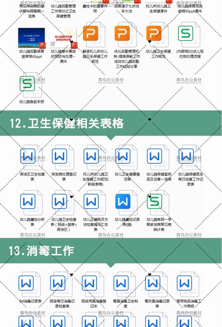图片[7]-幼儿园卫生保健管理制度健康档案十项制度计划总结晨检午检资料-大怪兽分享