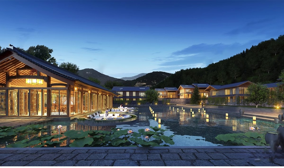 图片[8]-旅游景区度假村乡村SU模型 生态康养特色小镇CAD景观规划设计文档-大怪兽分享