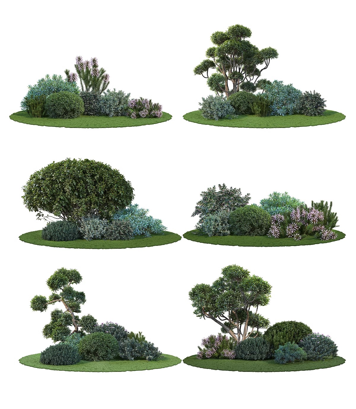 图片[8]-PS花镜花境灌木花丛组团设计组合花卉植物配置效果图psd免扣素材-大怪兽分享