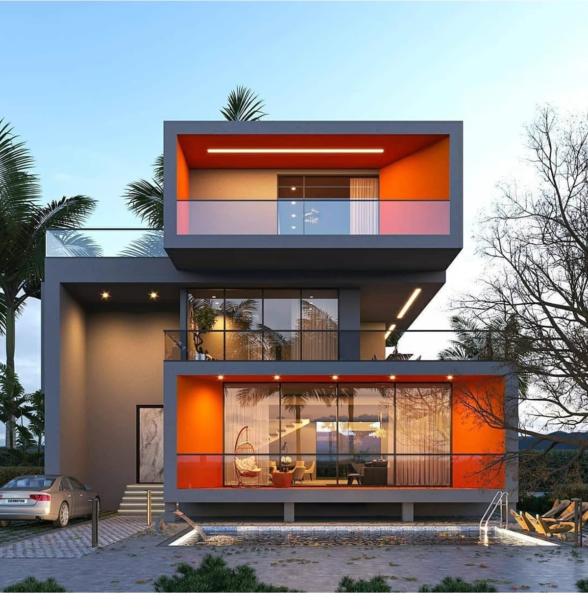 图片[7]-别墅外观设计自建房效果图装修参考素材房屋住宅方案建筑房子图片-大怪兽分享